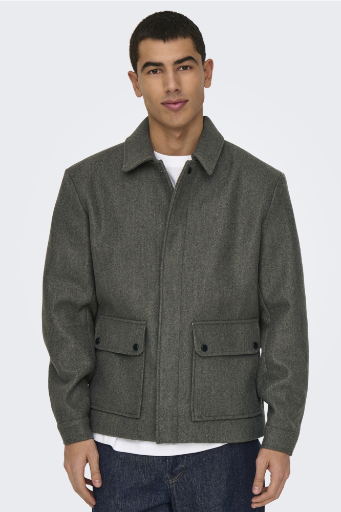ONSCONNOR JACKET OTW 22025735 Bungee Cord